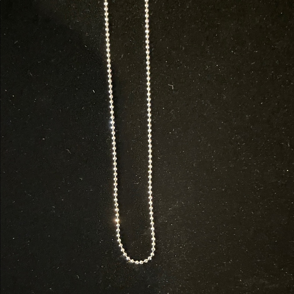 Origami Owl Silver Faceted Ball Chain - Picture 2 of 4